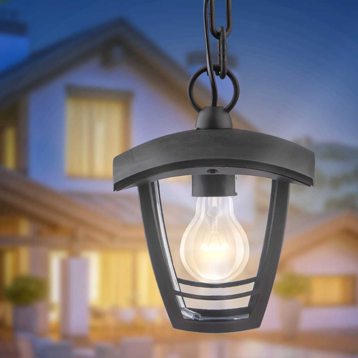 фото садово-парковый светильник эра «марсель» нсу 07-40-001 черный 4-гранный подвесной ip44 е27 max60вт б0051193 | 220svet.ru