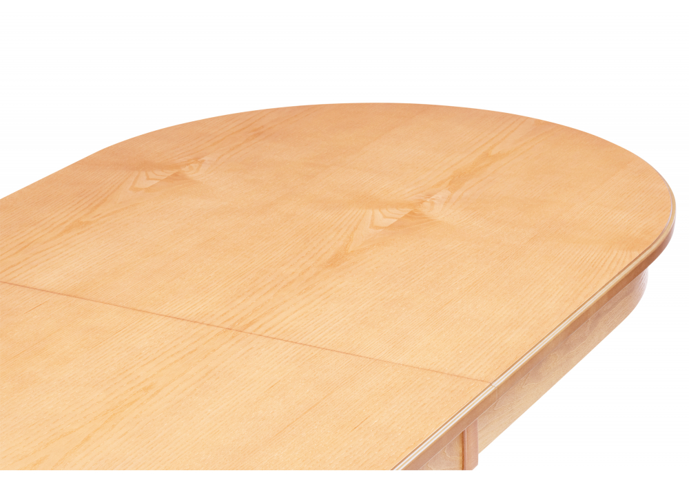 фото стол деревянный  раскладной woodville дейвер 200(260)х100 дуб 639327 | 220svet.ru