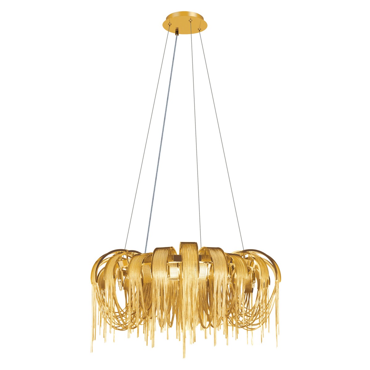 фото подвесная люстра loft it volver 10404/800 gd | 220svet.ru