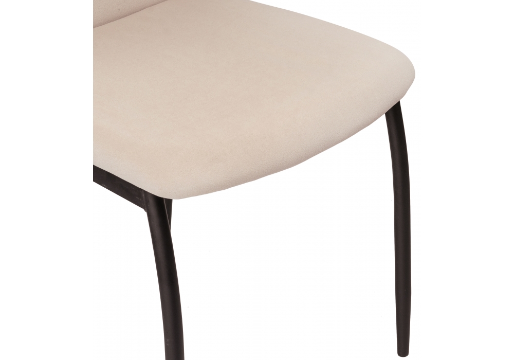 фото стул woodville tod beige / black 15276 | 220svet.ru