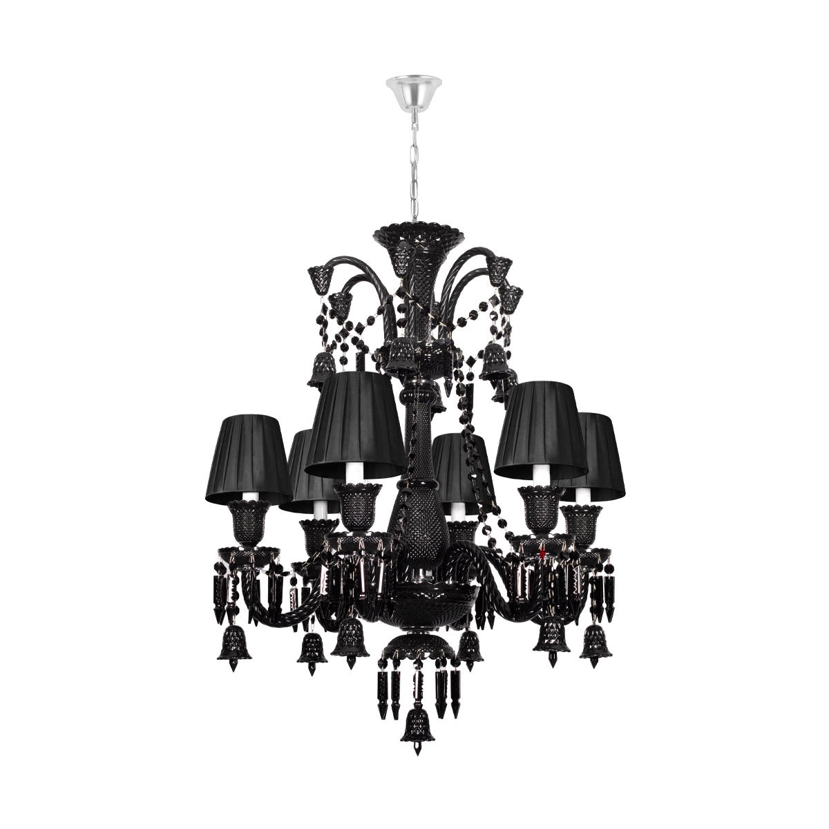 фото подвесной светильник loft it zenith 10210/6 black | 220svet.ru
