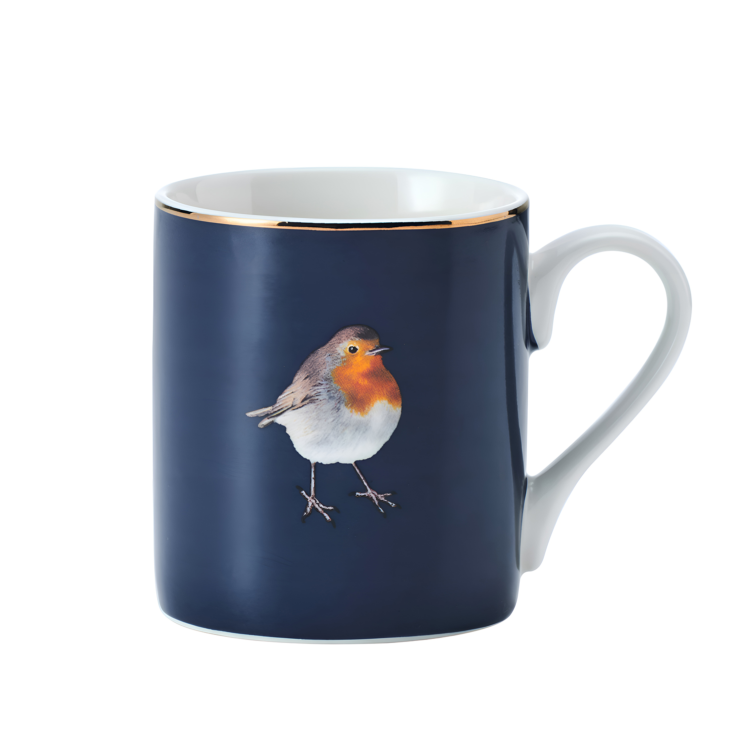 фото кружка фарфоровая robin mikasa blue 280 мл kitchen craft | 220svet.ru