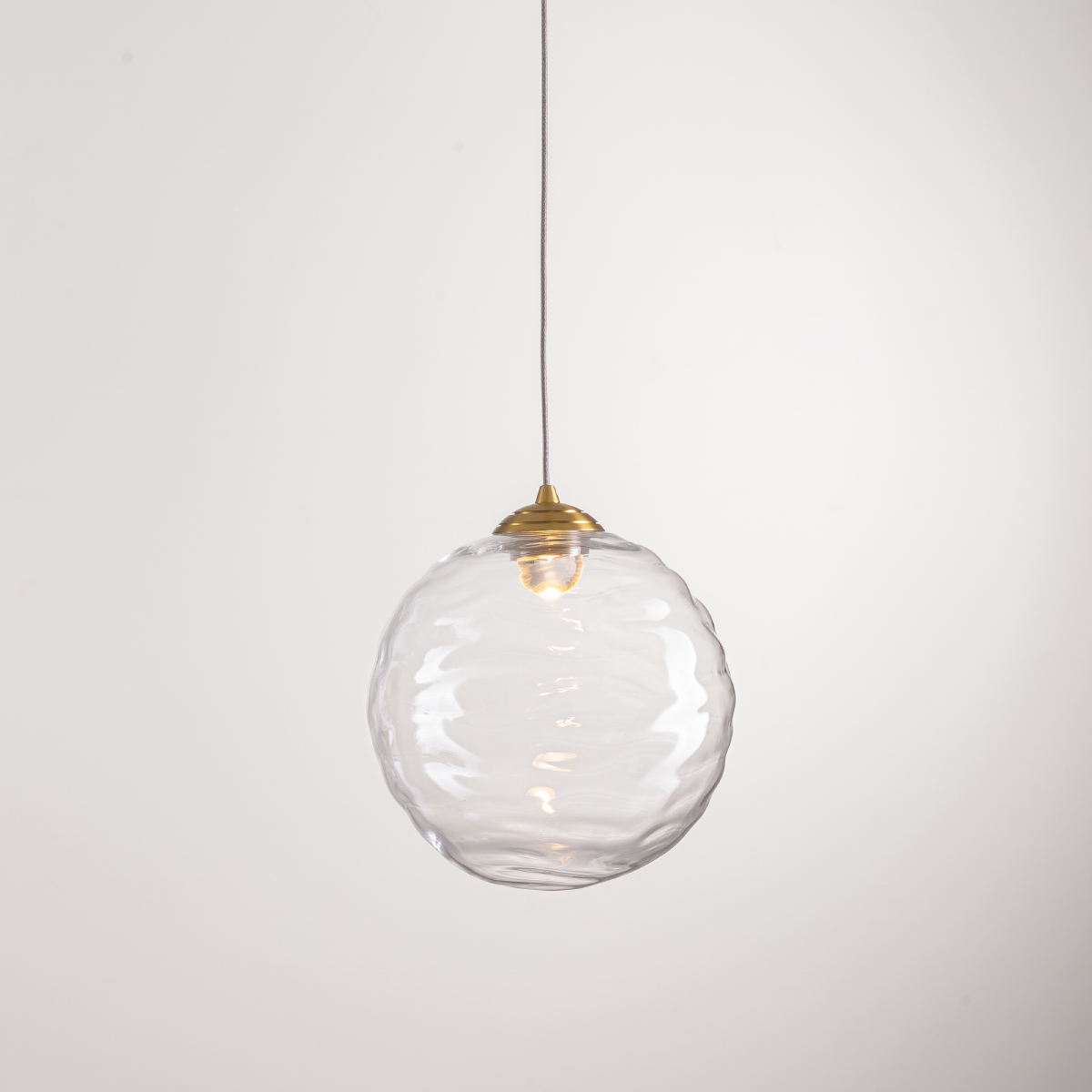 фото подвесной светильник delight collection md25030001-1a brass/clear | 220svet.ru