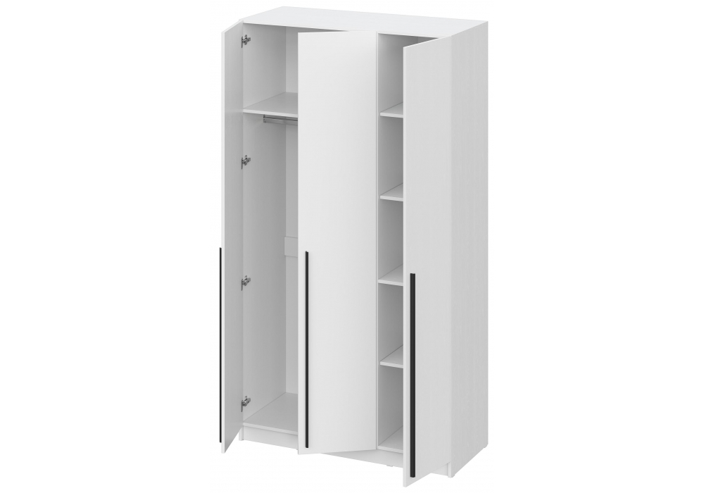 фото шкаф woodville бирма шк-1200 белое дерево / белое дерево 570155 | 220svet.ru