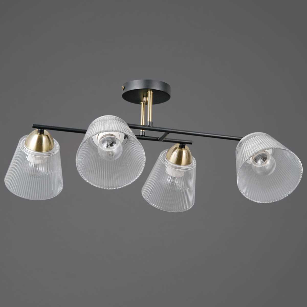 фото люстра illumico il0845-4csq-25bkab elite | 220svet.ru