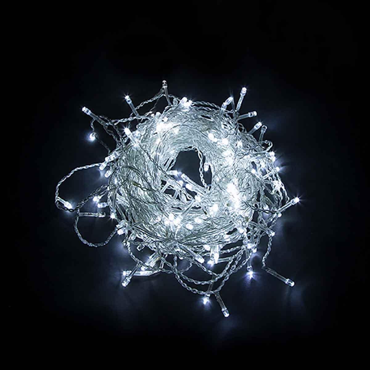 фото светодиодная гирлянда feron занавес 230v 5000k холодный белый без мерцания cl20 32334 | 220svet.ru