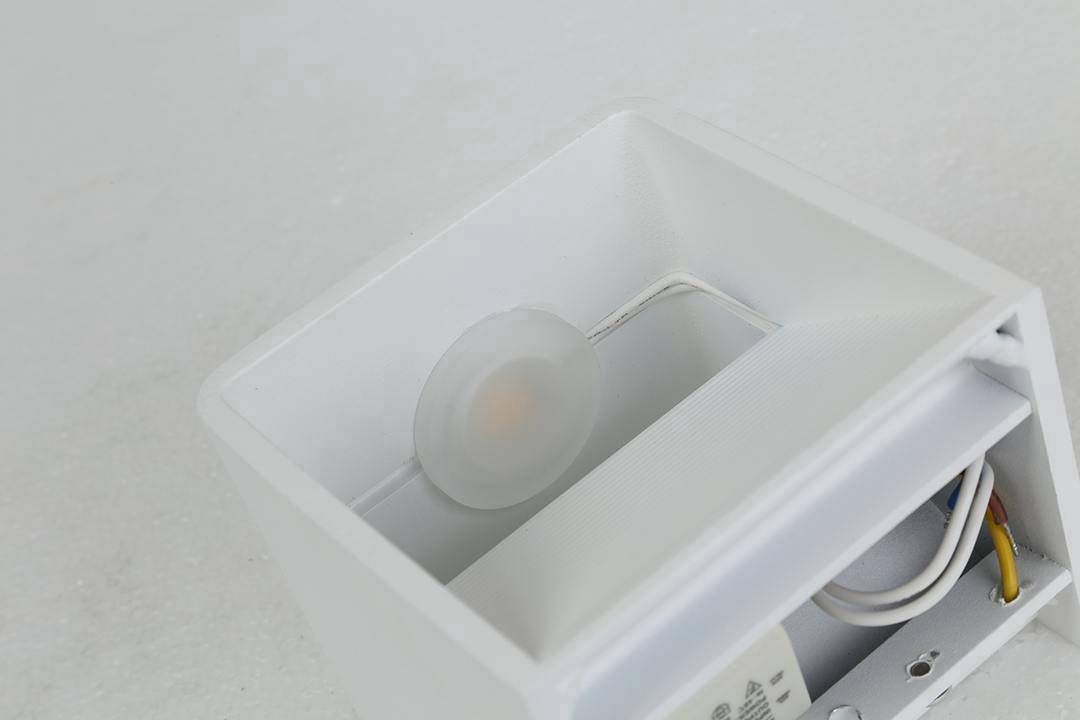 фото настенный светодиодный светильник designled gw mistery gw-9201a-5-wh-nw 001555 | 220svet.ru