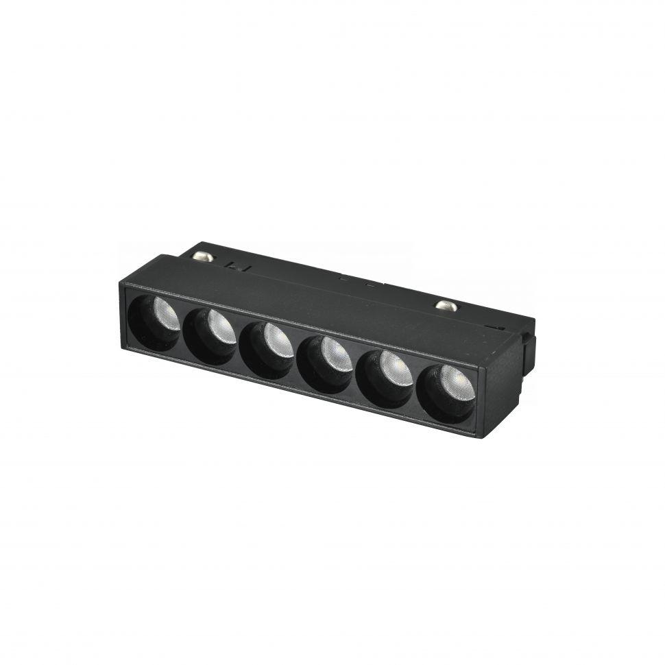 фото трековый магнитный светодиодный светильник iledex technical vision 4822-002-l120-6w-38dg-3000k-bk | 220svet.ru