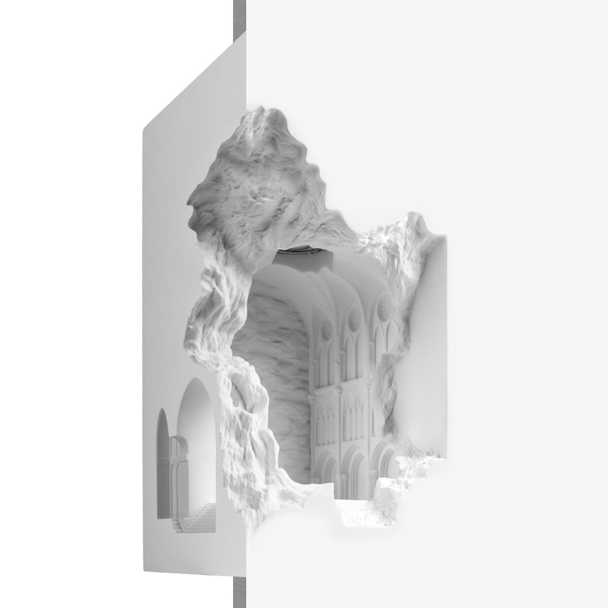 фото гипсовый встраиваемый светильник под покраску loft it antique 10355c | 220svet.ru