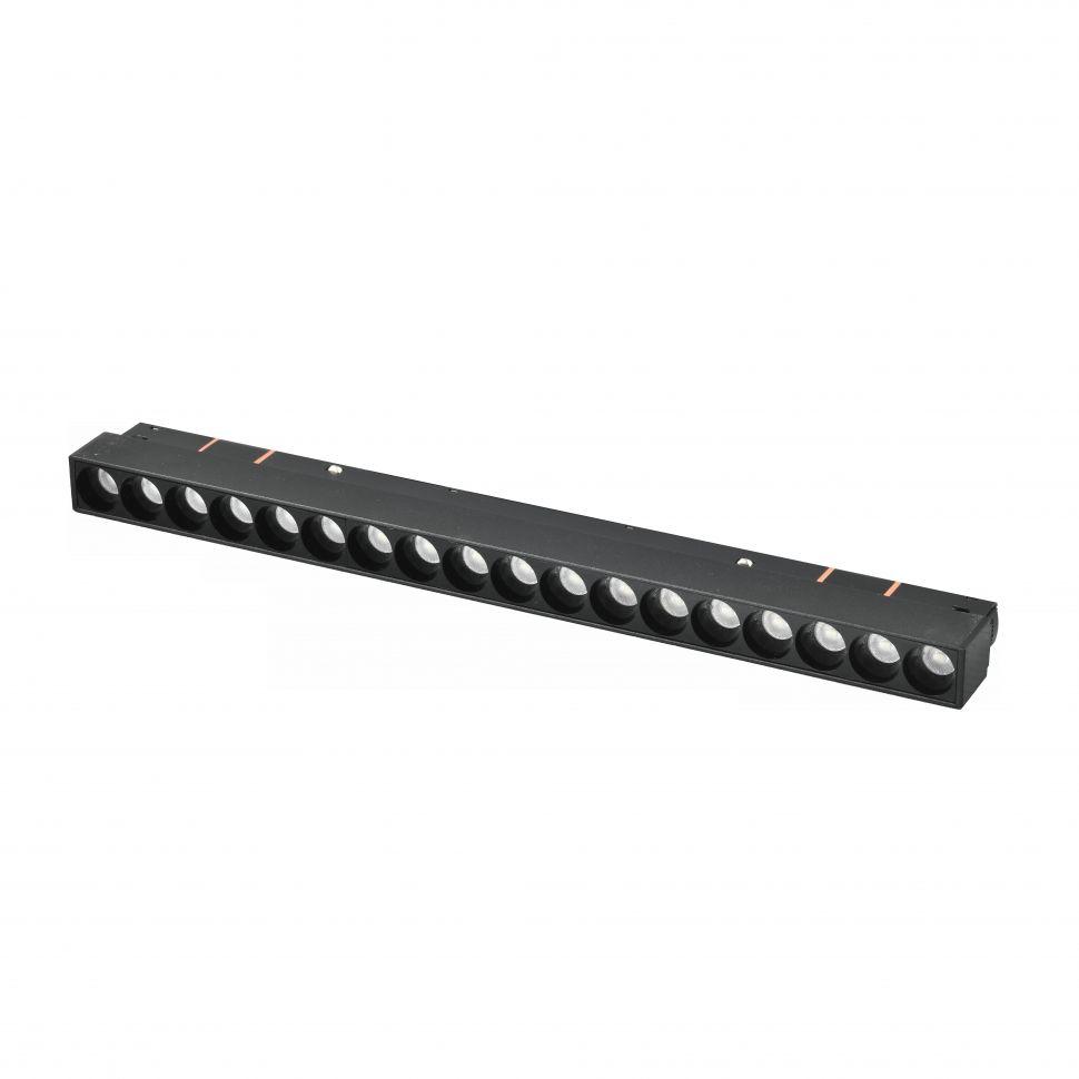 фото трековый магнитный светодиодный светильник iledex technical vision 4822-002-l350-18w-38dg-3000k-bk | 220svet.ru