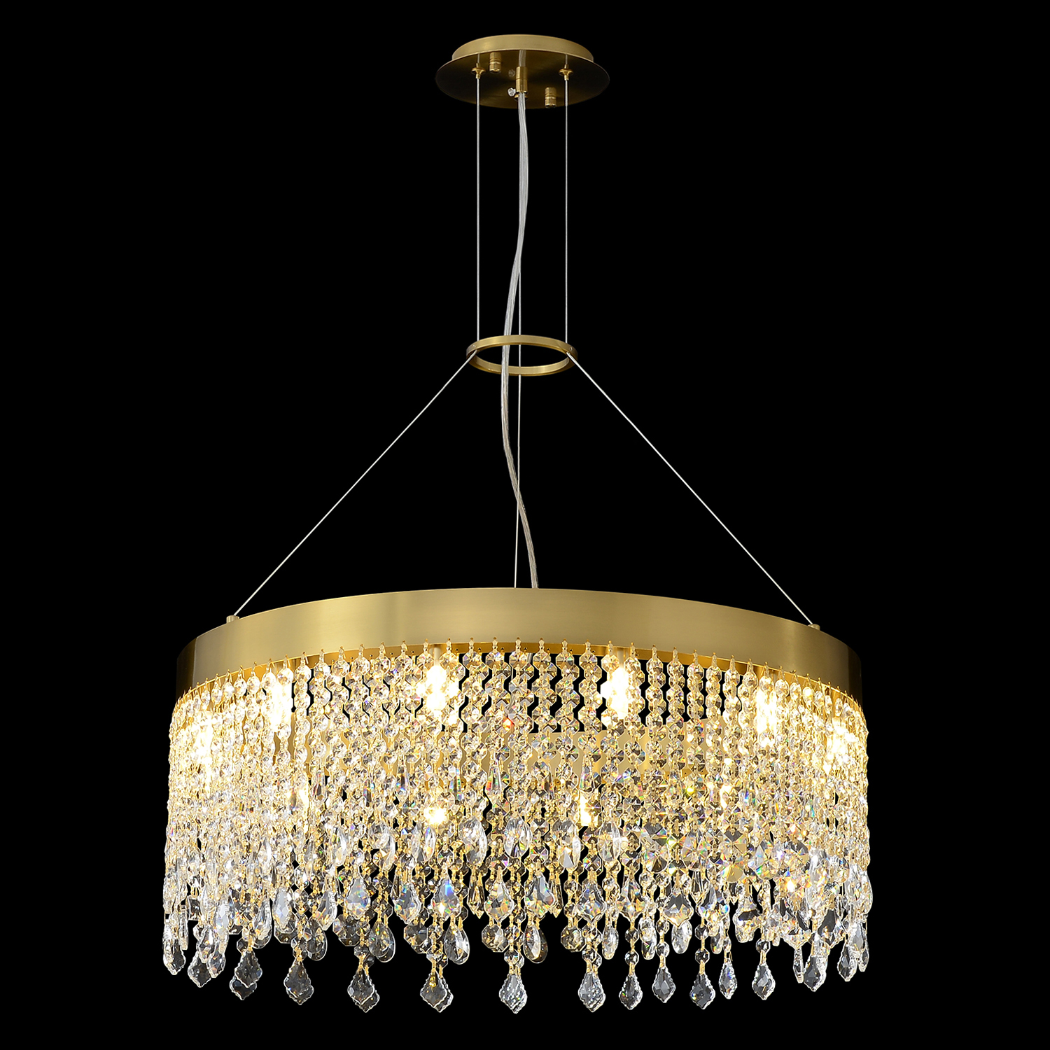 фото подвесная люстра crystal lux aqua sp12 | 220svet.ru