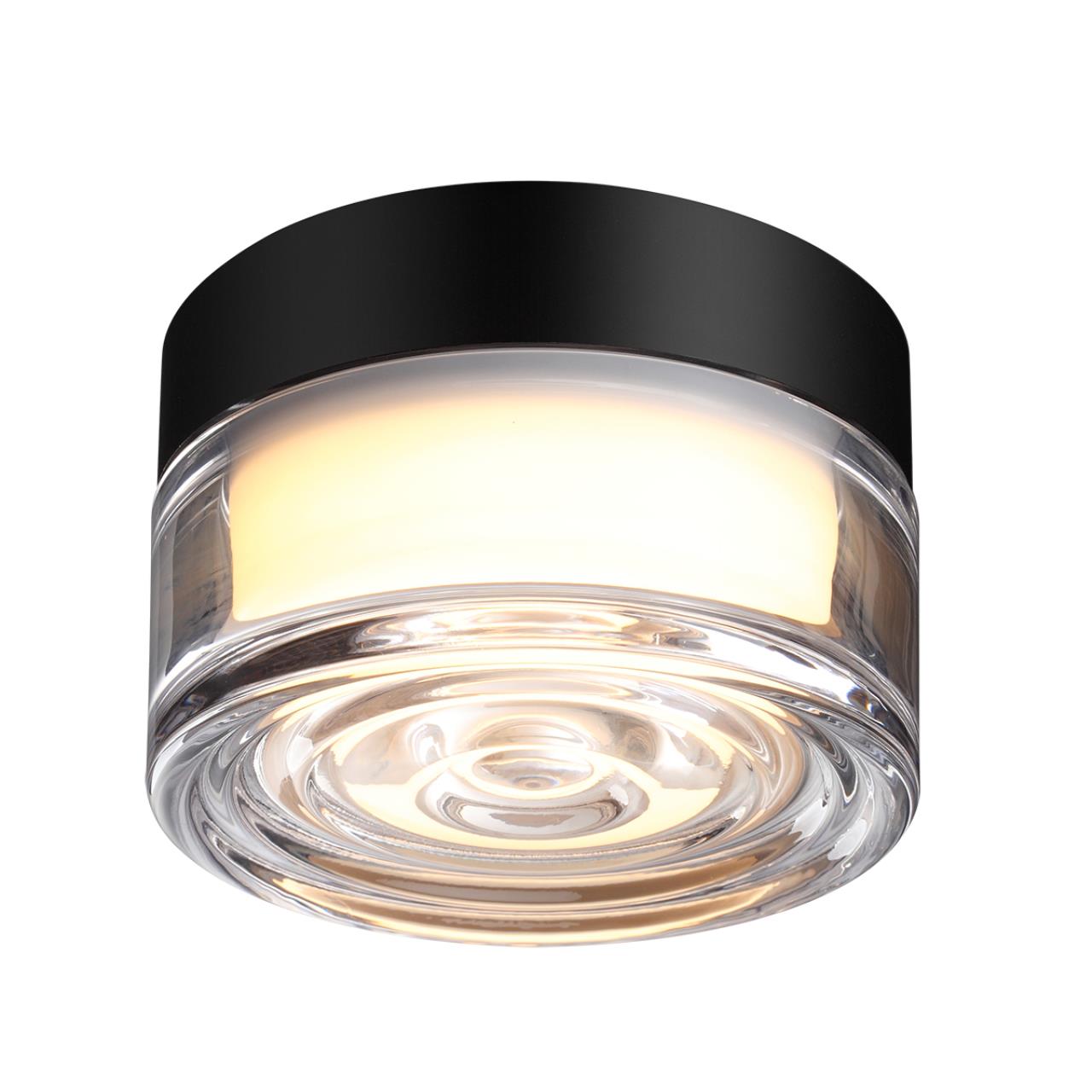 фото уличный фасадный светильник odeon light ronda 7156/6cl черный | 220svet.ru