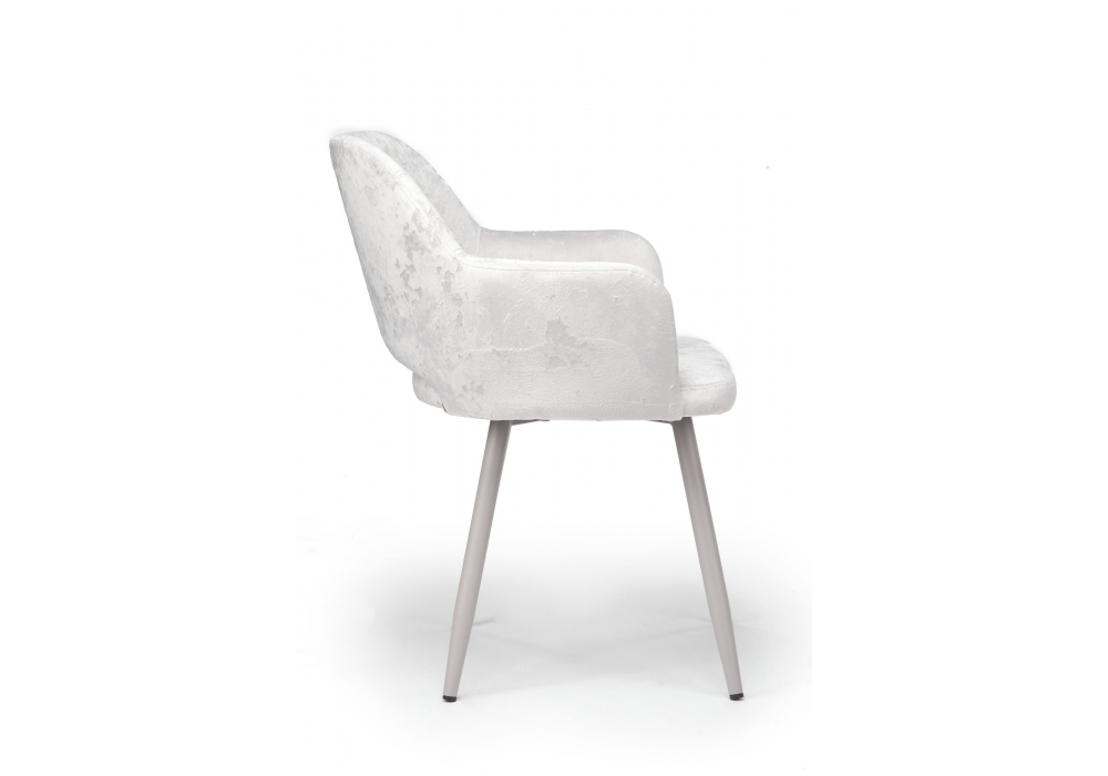 фото стул поворотный на металлокаркасе woodville эолин 360 светло-бежевый (simple 011) / серый 631694 | 220svet.ru