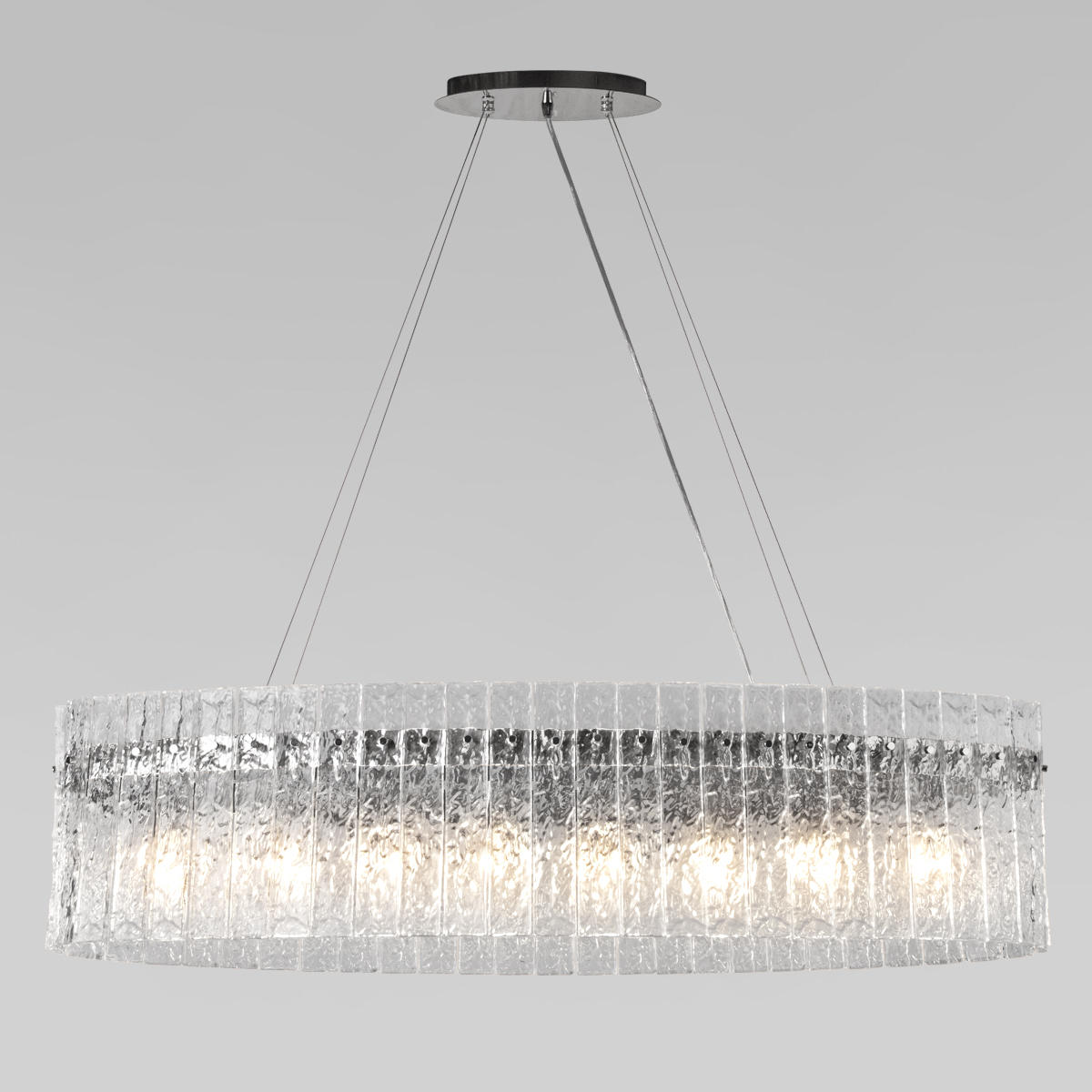 фото подвесной светильник loft it nevada 10297/1000 nickel | 220svet.ru