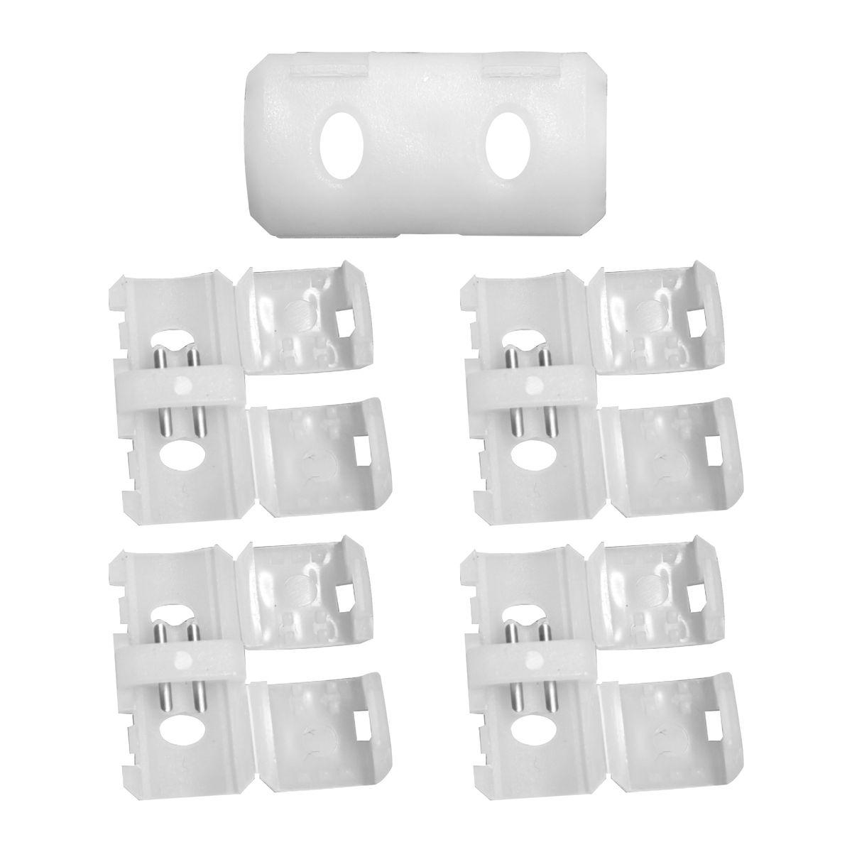 фото комплект коннекторов apeyron для прямого соединения светодиодной ленты (5 шт) 09-142 | 220svet.ru