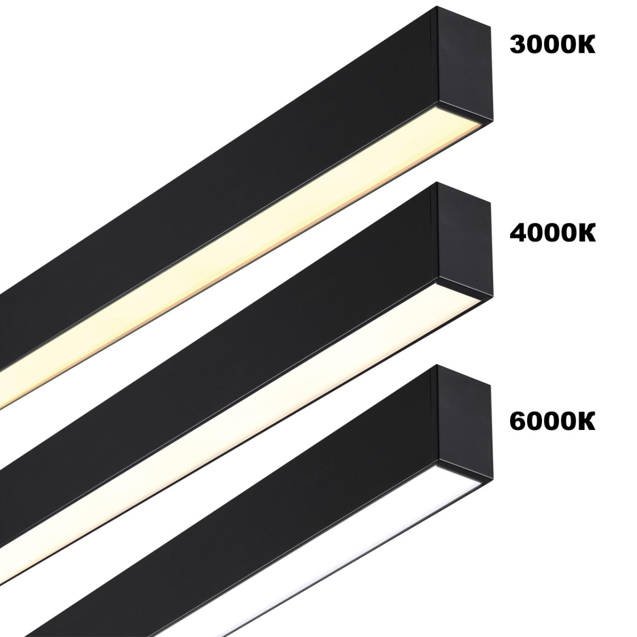 фото светильник линейный светодиодный novotech fatto 359605 черный | 220svet.ru
