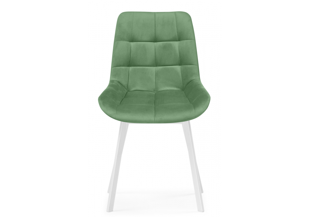 фото стул вращающийся на металлокаркасе woodville челси 360 п фисташковый (zd 651) / белый 632508 | 220svet.ru