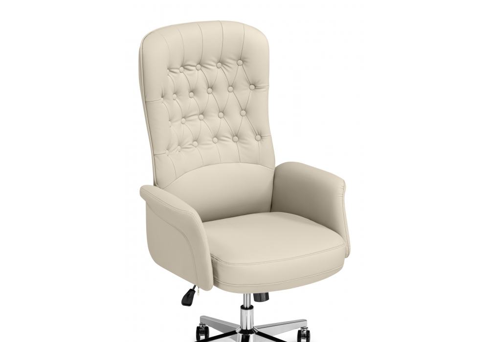 фото компьютерное кресло woodville oxford ivory 15823 | 220svet.ru