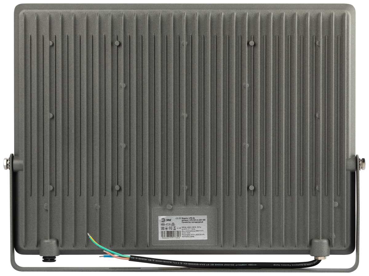 фото прожектор светодиодный уличный эра pro lpr-063-0-65k-300 б0067715 | 220svet.ru