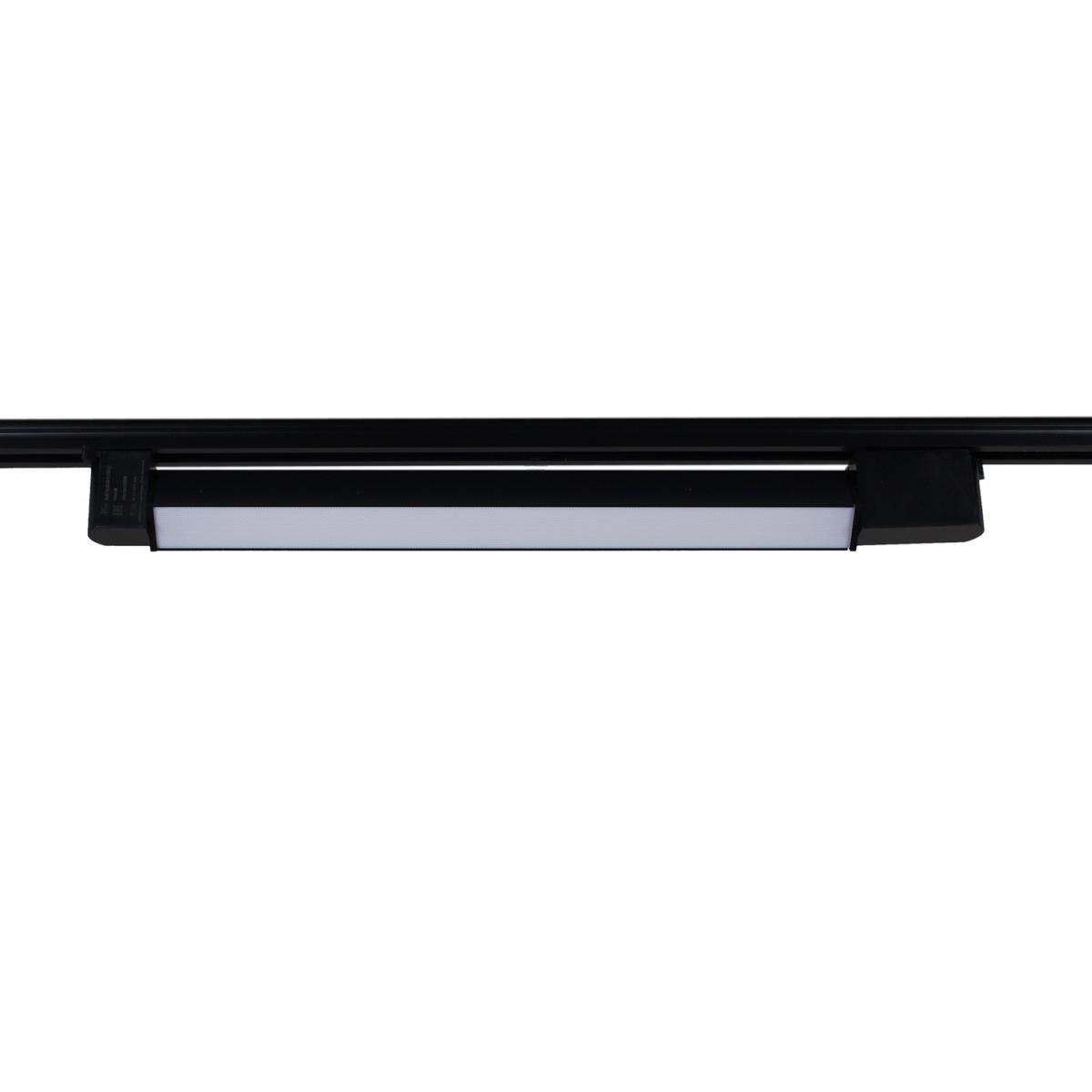 фото трековый светильник reluce 06186-9.3-001qy led40w bk | 220svet.ru