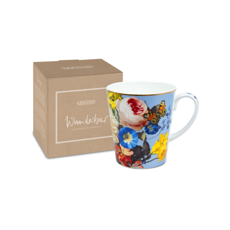 фото кружка "роскошный букет" в подарочной коробке koenitz | 220svet.ru