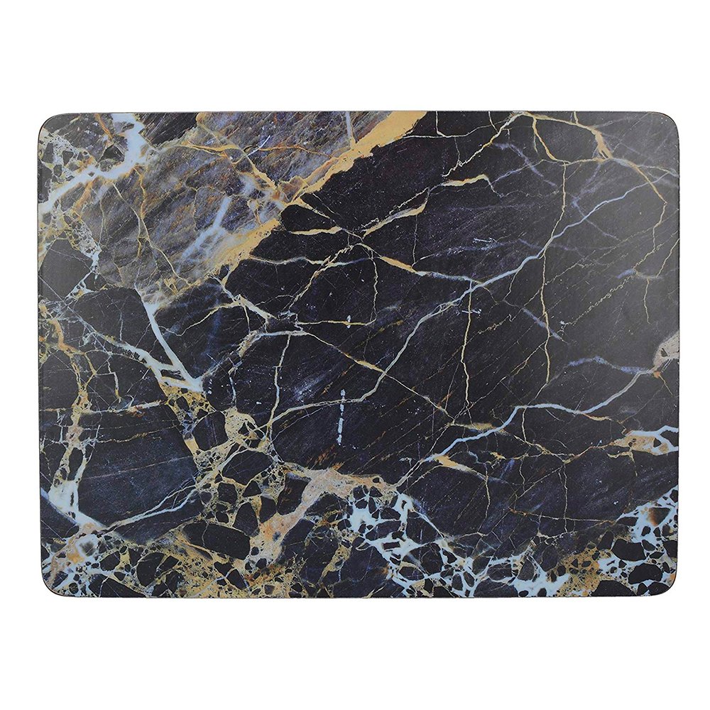 фото набор из 6 подставок navy marble 23x30 creative tops | 220svet.ru