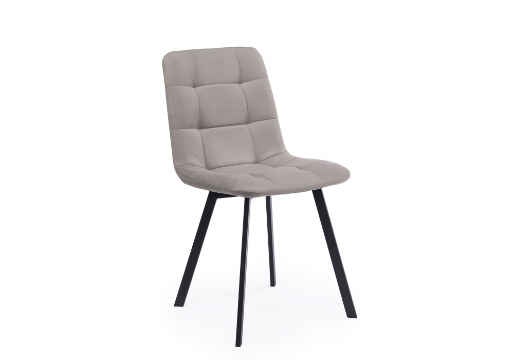 фото стул на металлокаркасе woodville чилли латте / черный 631634 | 220svet.ru