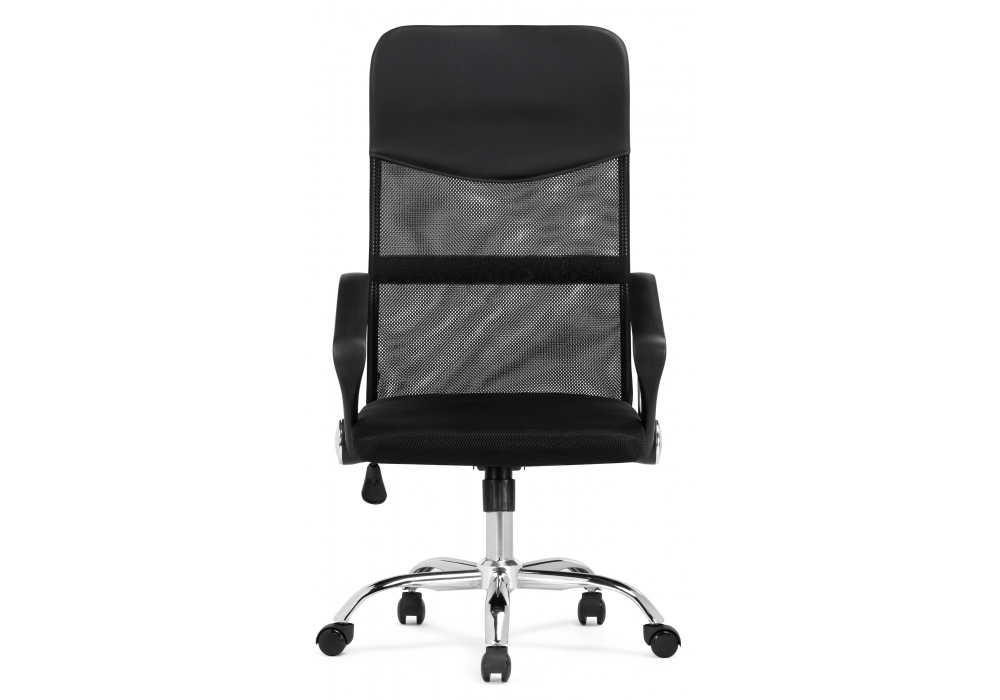 фото компьютерное кресло woodville arano 1 black / chrome 15815 | 220svet.ru