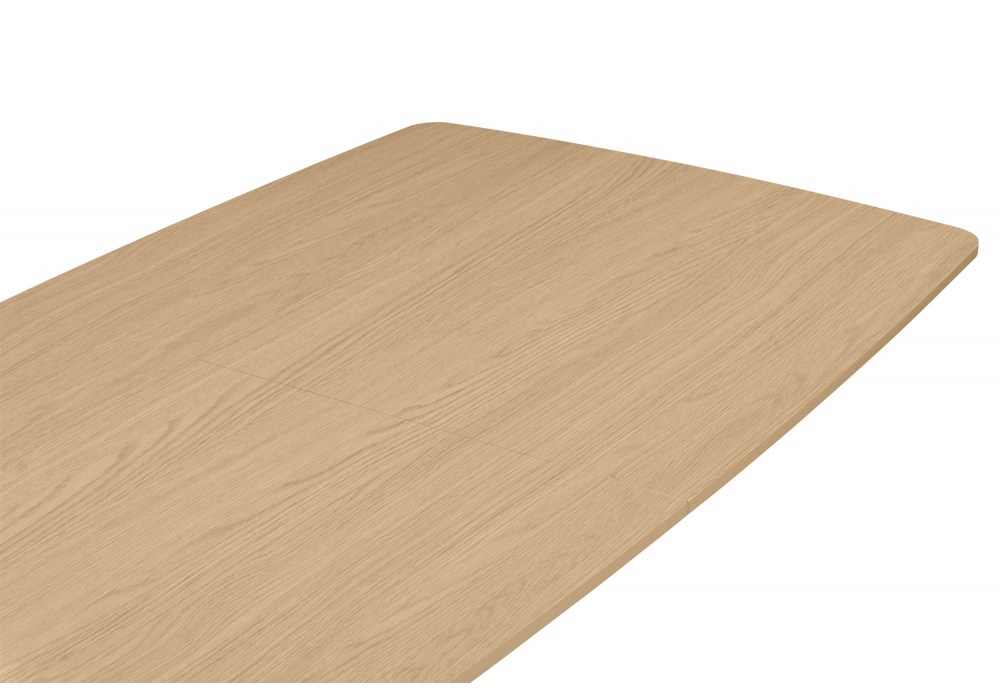 фото стол деревянный раскладной 160(220)x90 woodville roxy светлый дуб 15875 | 220svet.ru