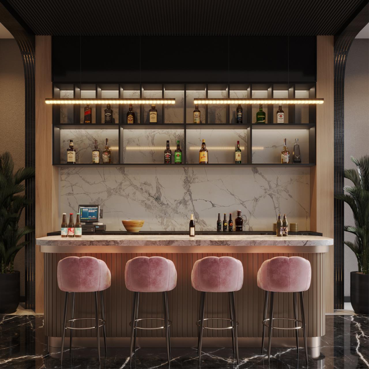 фото подвесной светодиодный светильник с пультом ду novotech monile 359712 черный | 220svet.ru