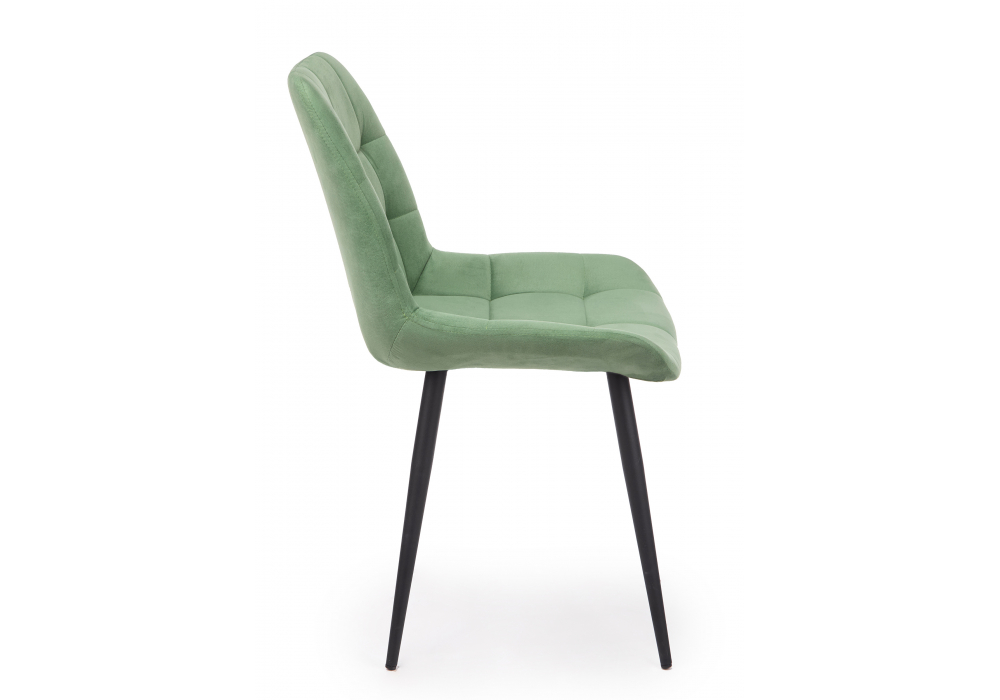 фото стул на металлокаркасе woodville челси к фисташковый (zd 651) / черный 632503 | 220svet.ru