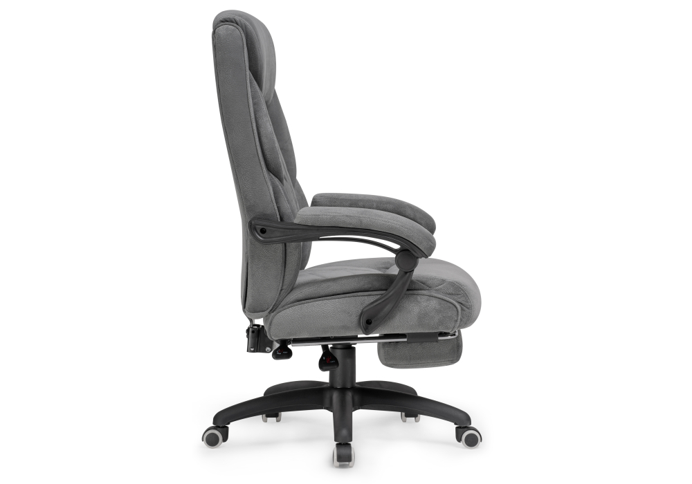 фото компьютерное кресло woodville traun dark gray / black 15399 | 220svet.ru