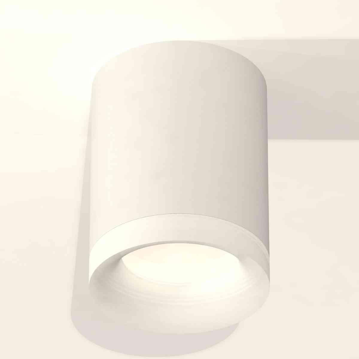 фото комплект накладного светильника ambrella light techno spot xs7421024 swh/fr белый песок/белый матовый (c7421, n7160) | 220svet.ru
