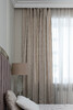 Миниатюра фото портьера mesh бежевый 275*260 garda decor 121gd-00004 | 220svet.ru