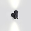 Миниатюра фото уличный светодиодный фасадный светильник odeon light stima 6648/12wl черный | 220svet.ru