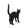 Миниатюра фото настольная лампа jobby the cat black | 220svet.ru