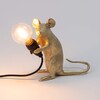 Миниатюра фото настольная лампа mouse lamp sitting gold usb seletti 15231 | 220svet.ru