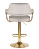 Миниатюра фото стул барный dobrin charly gold lm-5019_golden-10677 серый | 220svet.ru