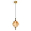 Миниатюра фото подвесной светильник loft it helix 10421/b amber | 220svet.ru