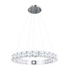 Миниатюра фото подвесной светодиодный светильник loft it tiffany 10204/600 chrome | 220svet.ru