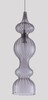 Миниатюра фото подвесной светильник crystal lux iris sp1 a smoke | 220svet.ru