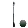 Миниатюра фото уличный парковый фонарь arte lamp atlanta a1047pa-1bgb | 220svet.ru