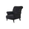 Миниатюра фото кресло кожаное roomers furniture 1010/#b76 | 220svet.ru