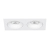 Миниатюра фото встраиваемый светильник arte lamp kant a9610pl-2wh | 220svet.ru