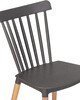 Миниатюра фото стул обеденный dobrin theo lmzl-pp687-4806 тёмно-серый | 220svet.ru