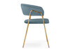 Миниатюра фото стул woodville kamelia 1 light blue /gold 15473 | 220svet.ru