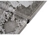 Миниатюра фото стол стеклянный woodville бугун мрамор серый / черный 500005 | 220svet.ru