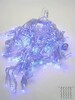 Миниатюра фото светодиодная гирлянда feron занавес 230v синяя без мерцания cl19 32330 | 220svet.ru