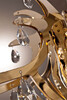 Миниатюра фото подвесная люстра slamp lillibet gold | 220svet.ru