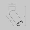 Миниатюра фото потолочный светильник maytoni focus led c055cl-l12w3k-w-d-w | 220svet.ru